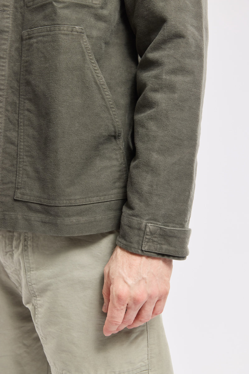 Armor Lux Fisherman's Cotton Canvas Jacket - Chimera