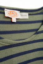 Armor Lux Heritage Breton Striped Top - Chimera/Marine Deep