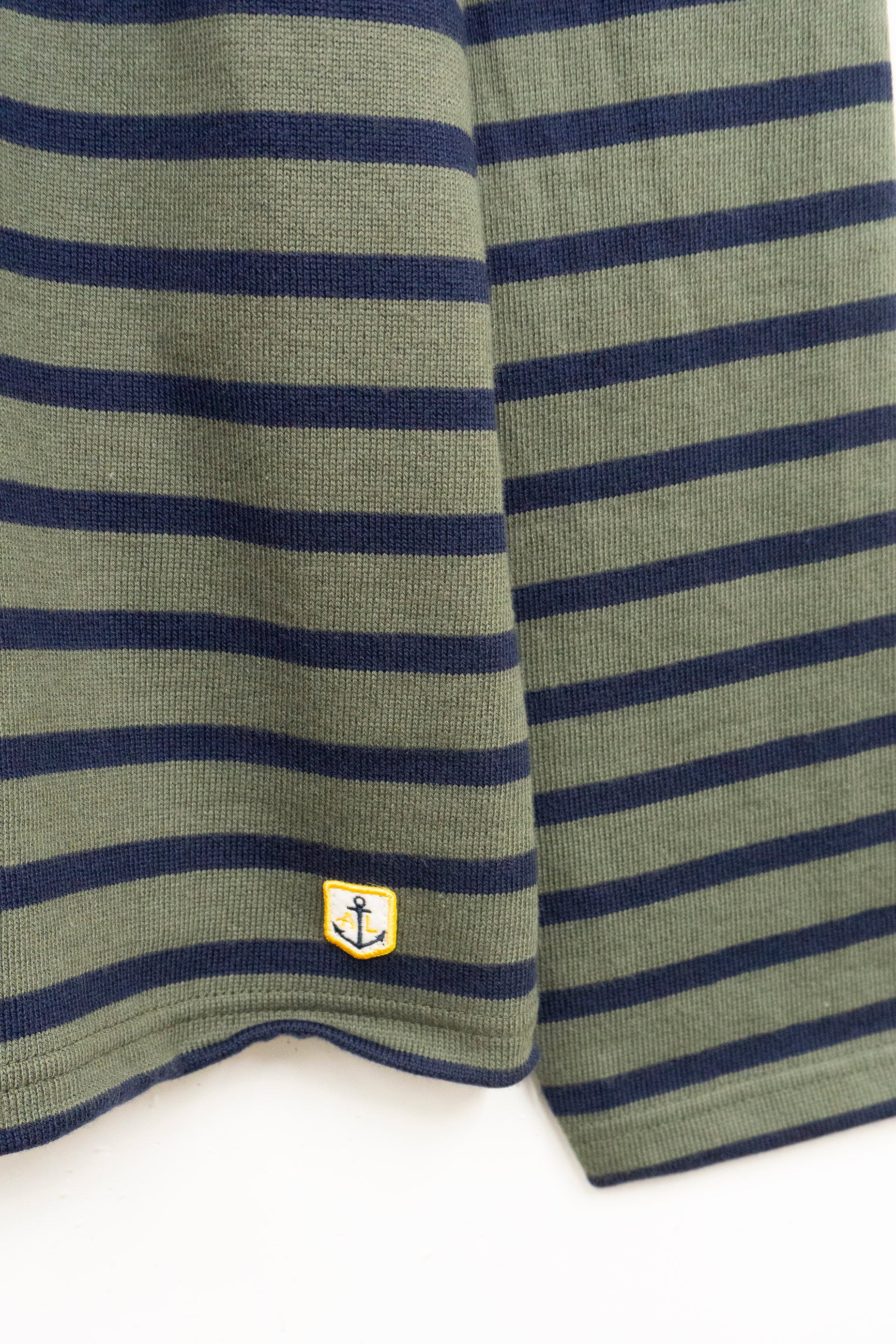 Armor Lux Heritage Breton Striped Top - Chimera/Marine Deep