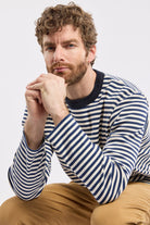 Armor Lux Heritage Striped Top - Chimera/Marine Deep