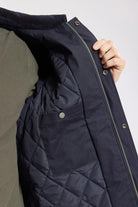 Armor Lux Water Repellent Quilted Jacket - Rich Navy