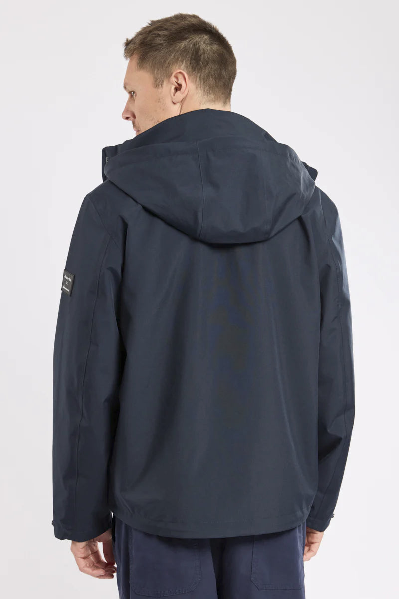 Armor Lux x Bermudes Waterproof Jacket - Marine Deep