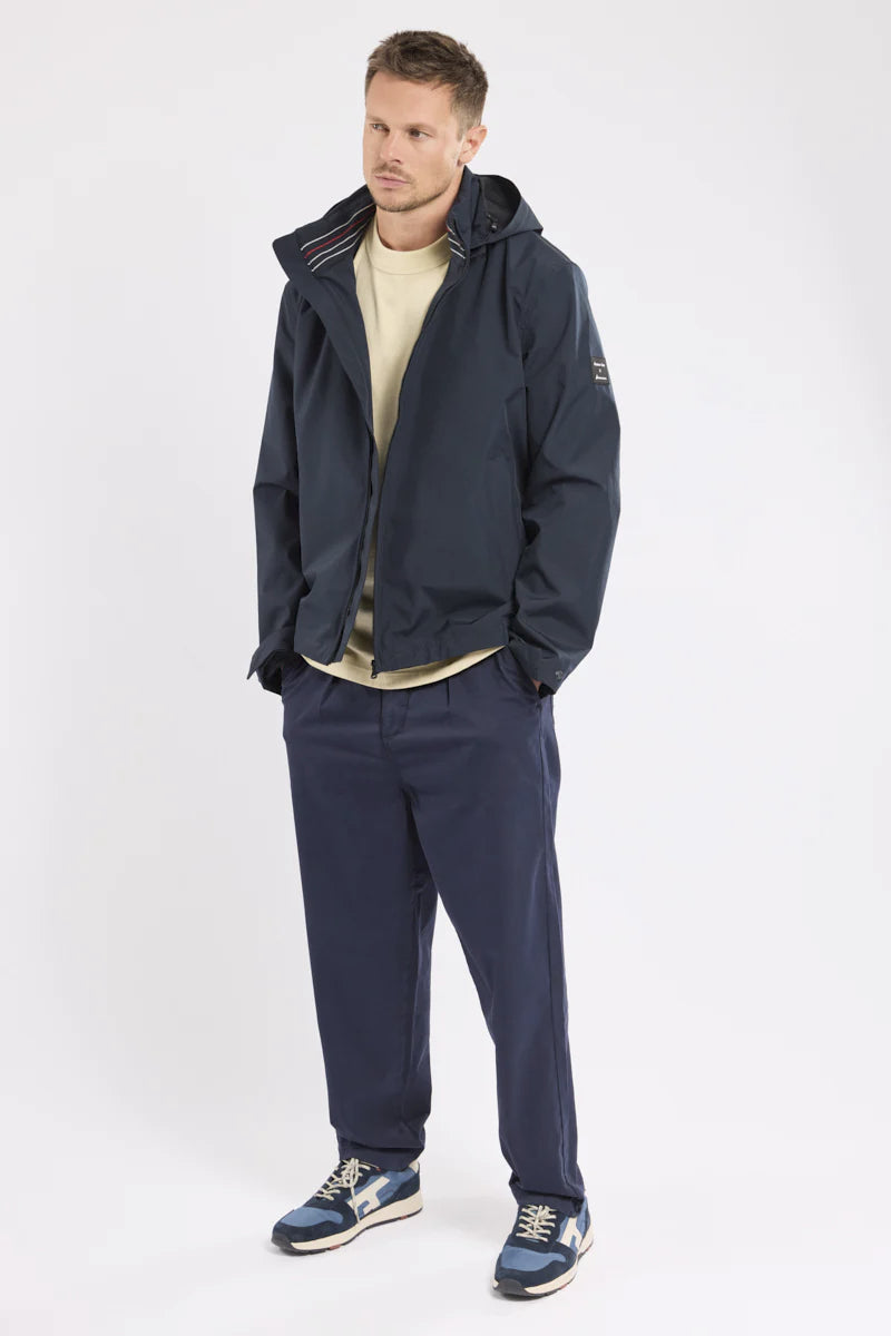 Armor Lux x Bermudes Waterproof Jacket - Marine Deep