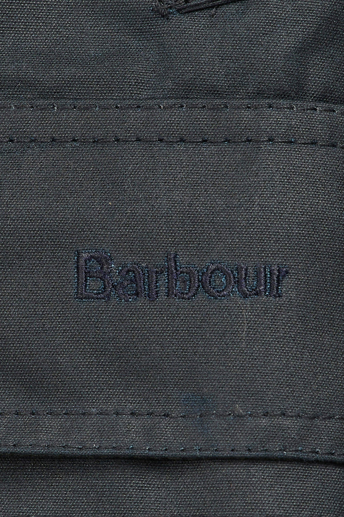 Barbour Acorn Wax Jacket - Navy
