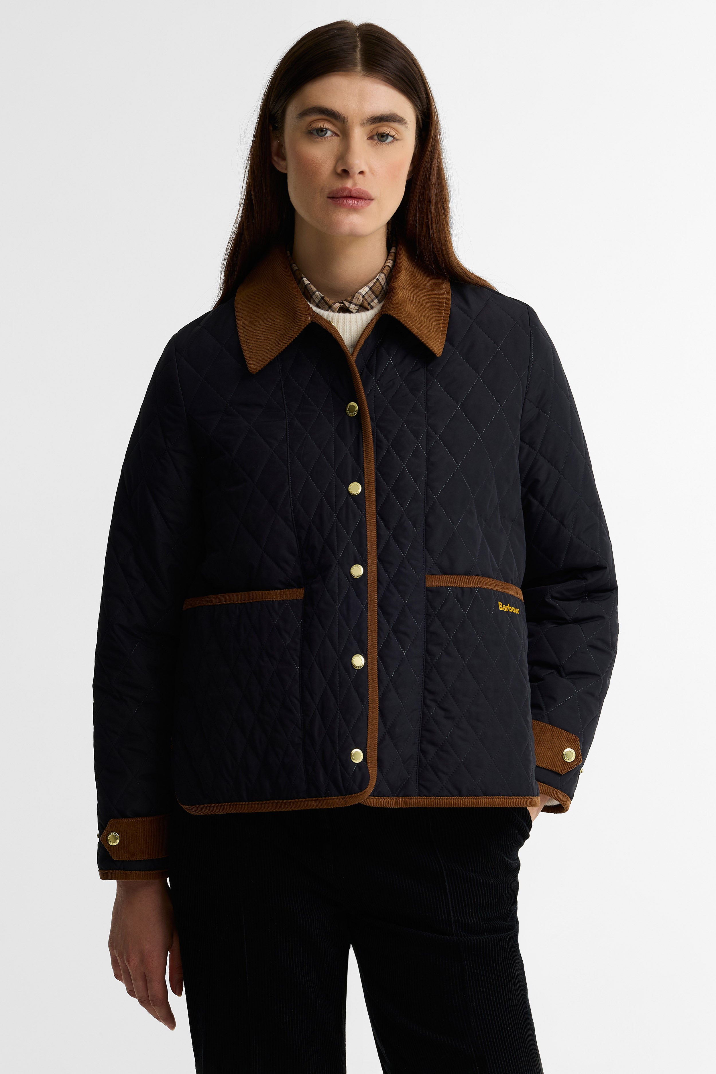Barbour Ainsdale Quilted Jacket - Dark Navy/Ancient