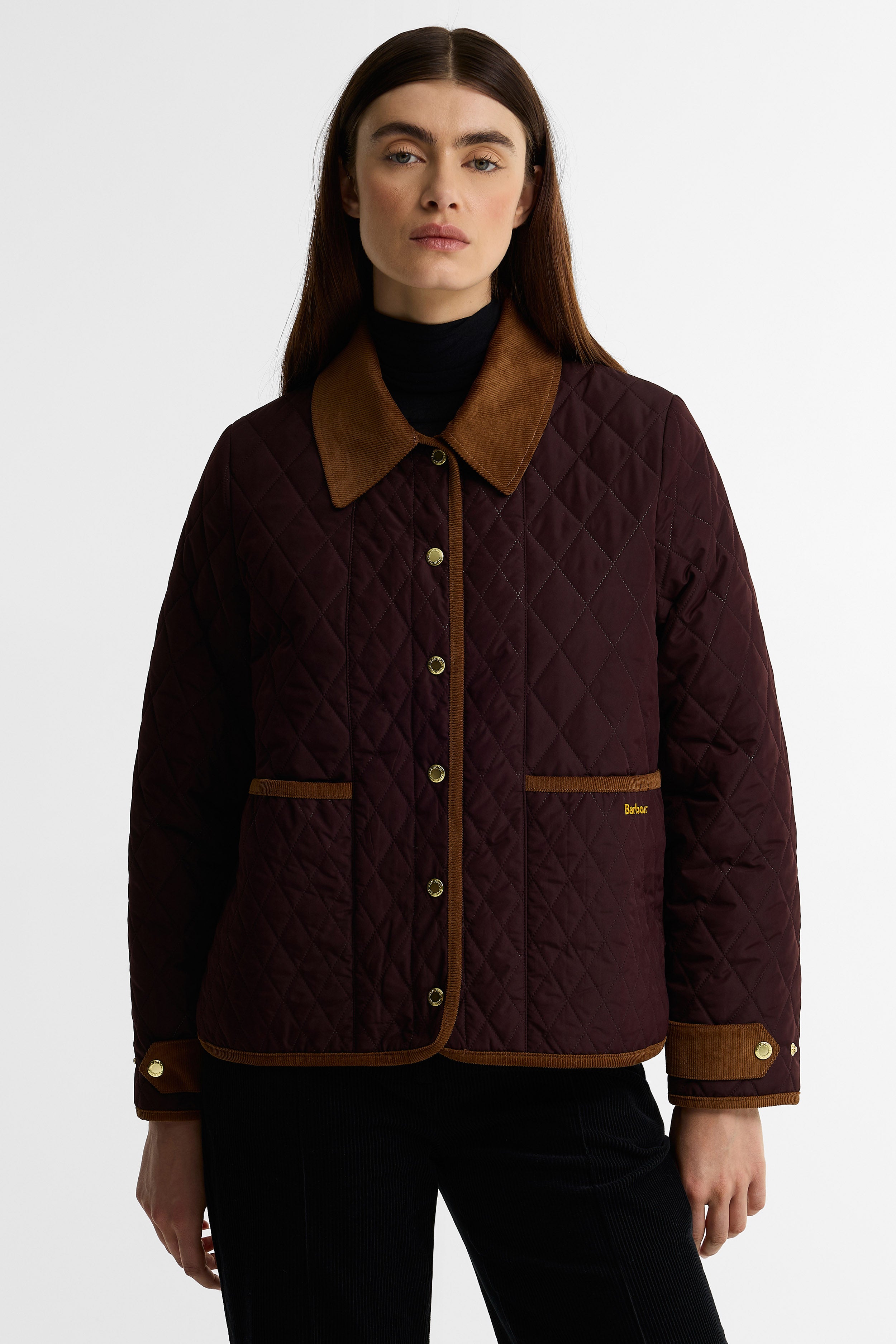 Barbour Ainsdale Quilted Jacket - Fig/Muted
