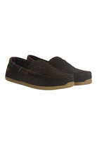 Barbour Albert Slipper - Brown Suede