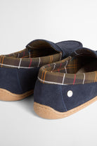 Barbour Albert Slipper - Navy Suede