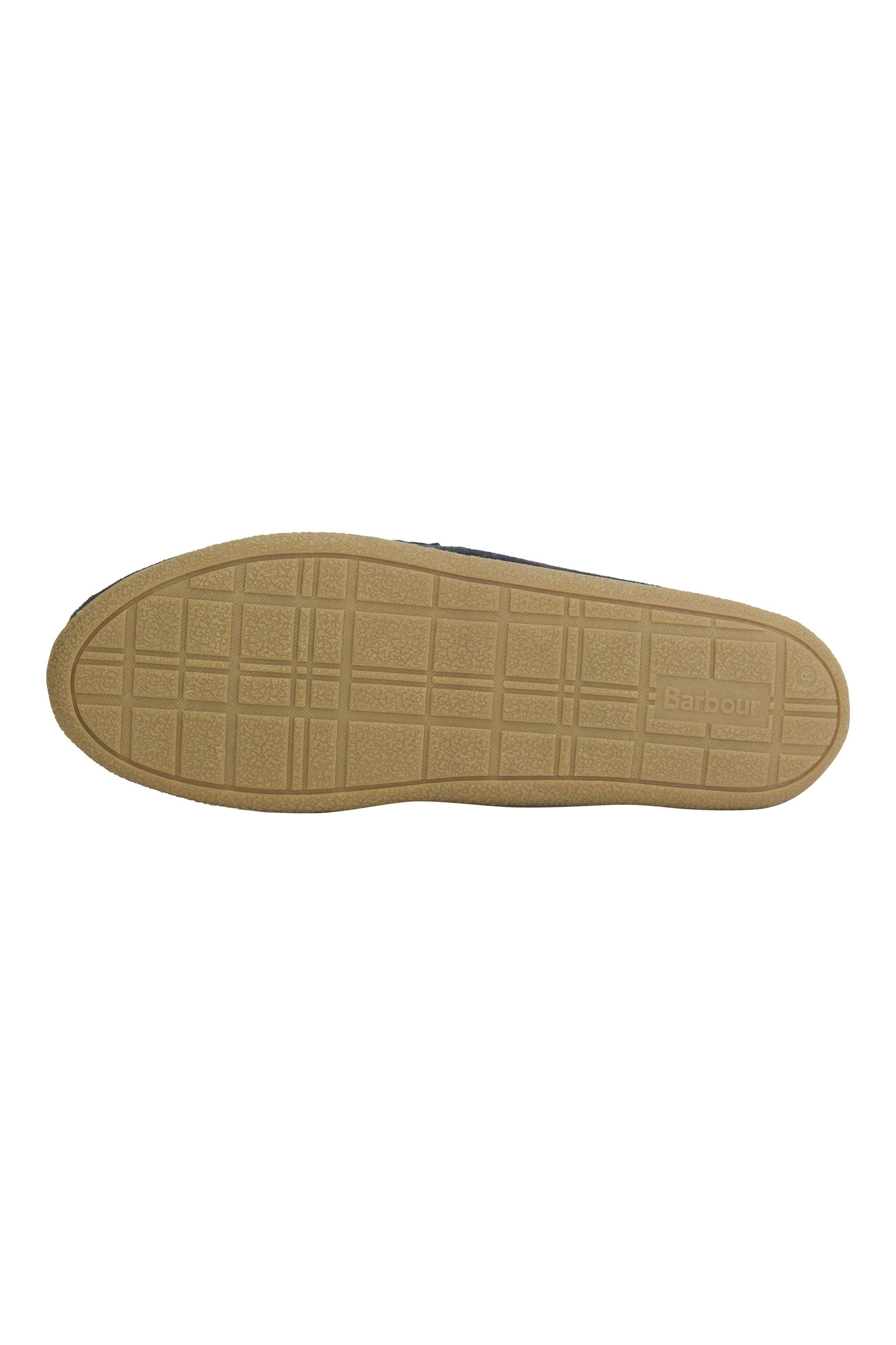 Barbour Albert Slipper - Navy Suede