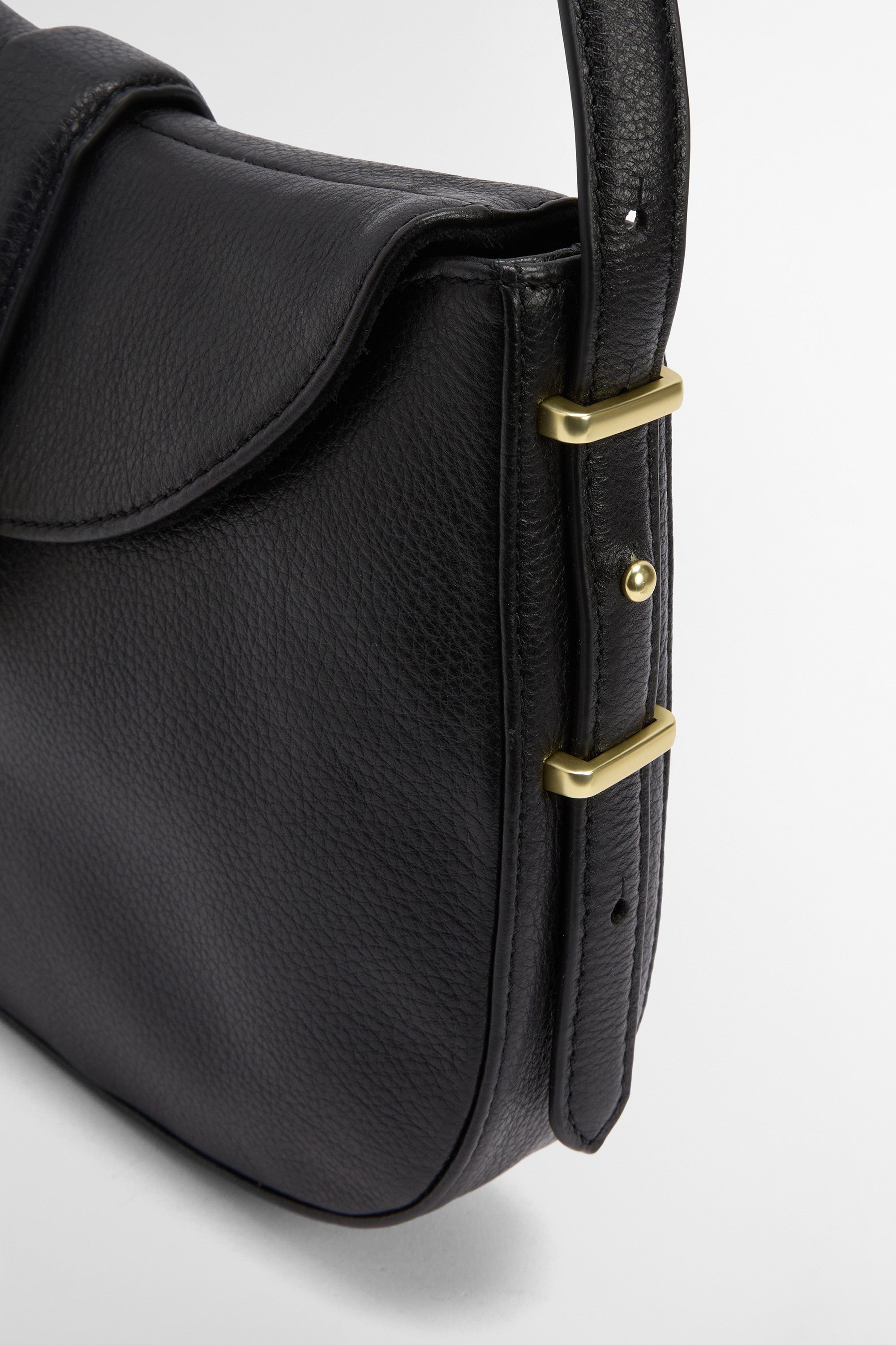Barbour Alder Leather Sling Bag - Black LBA0493_BK11_OS