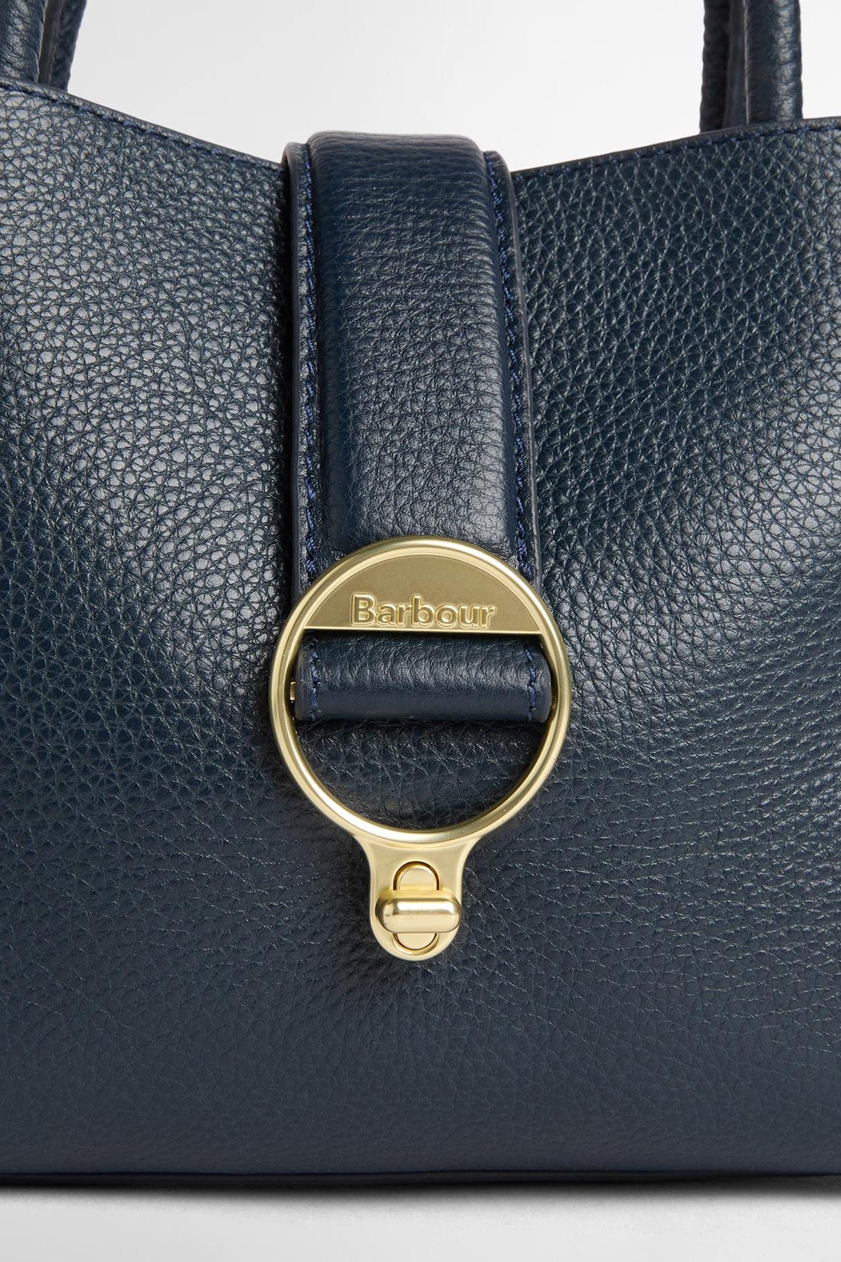 Barbour Alder Mini Leather Bag - Navy LBA0547_NY71_OS