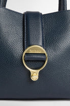 Barbour Alder Mini Leather Bag - Navy LBA0547_NY71_OS