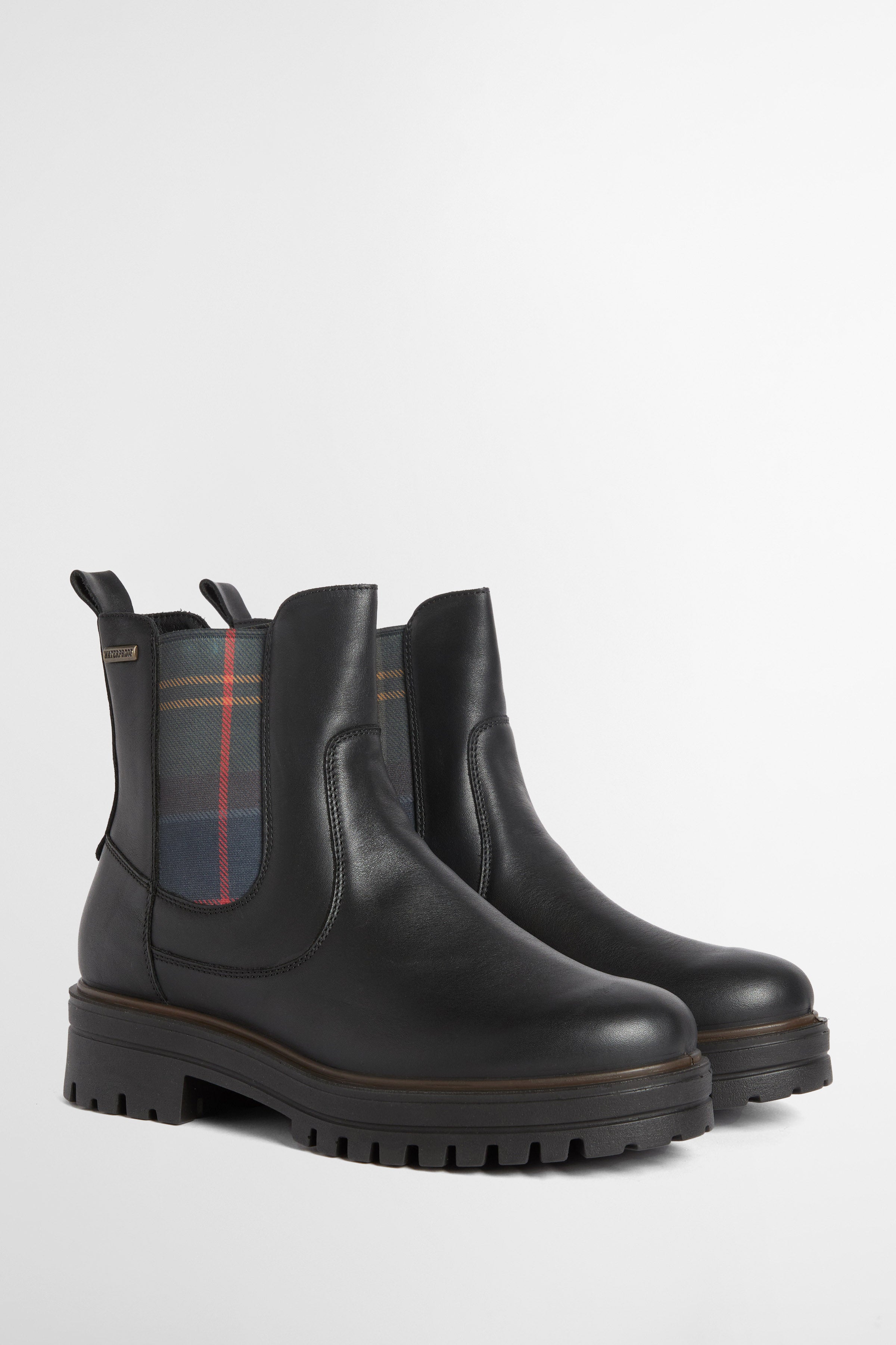 Barbour Amberley Waterproof Chelsea Boot - Black Leather