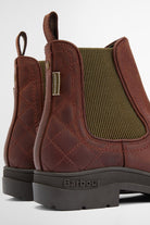 Barbour Amble Chelsea Boots - Mahogony/Choc Nubuck