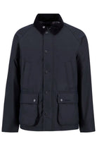 Barbour Ambleside Waxed Jacket - Navy