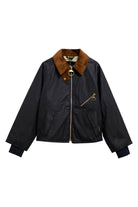 Barbour Arlene Wax Jacket - Navy/Ancient