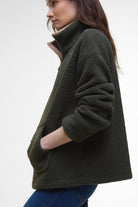 Barbour Bamburgh Half-Zip Fleece - Olive