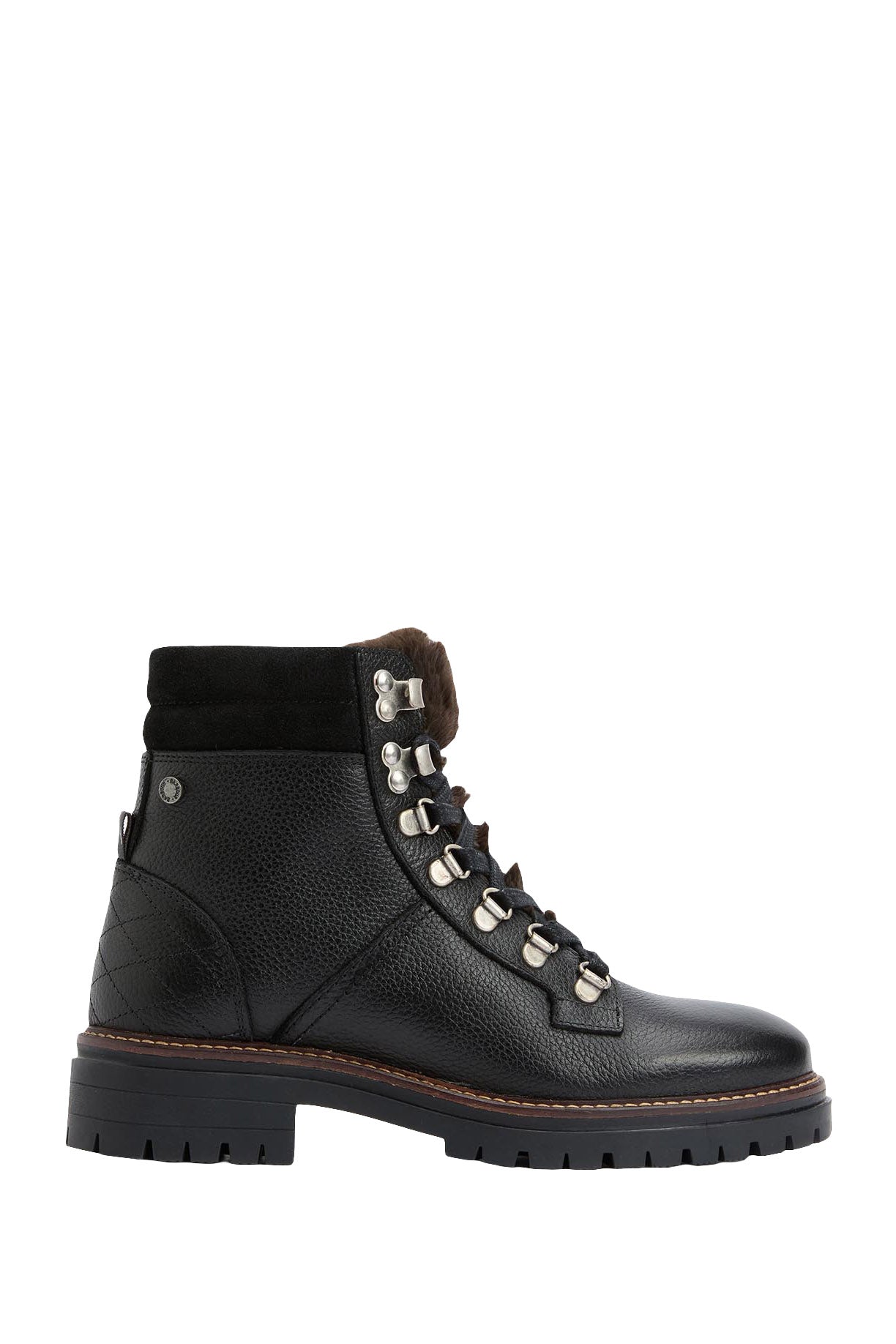 Barbour Bamburgh Hiker Boots - Black
