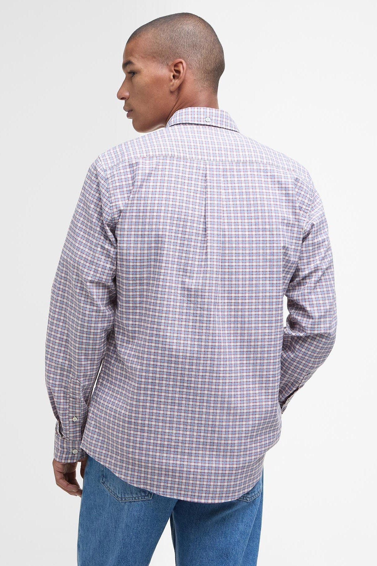 Barbour Banner Tailored Long Sleeve Shirt - Red