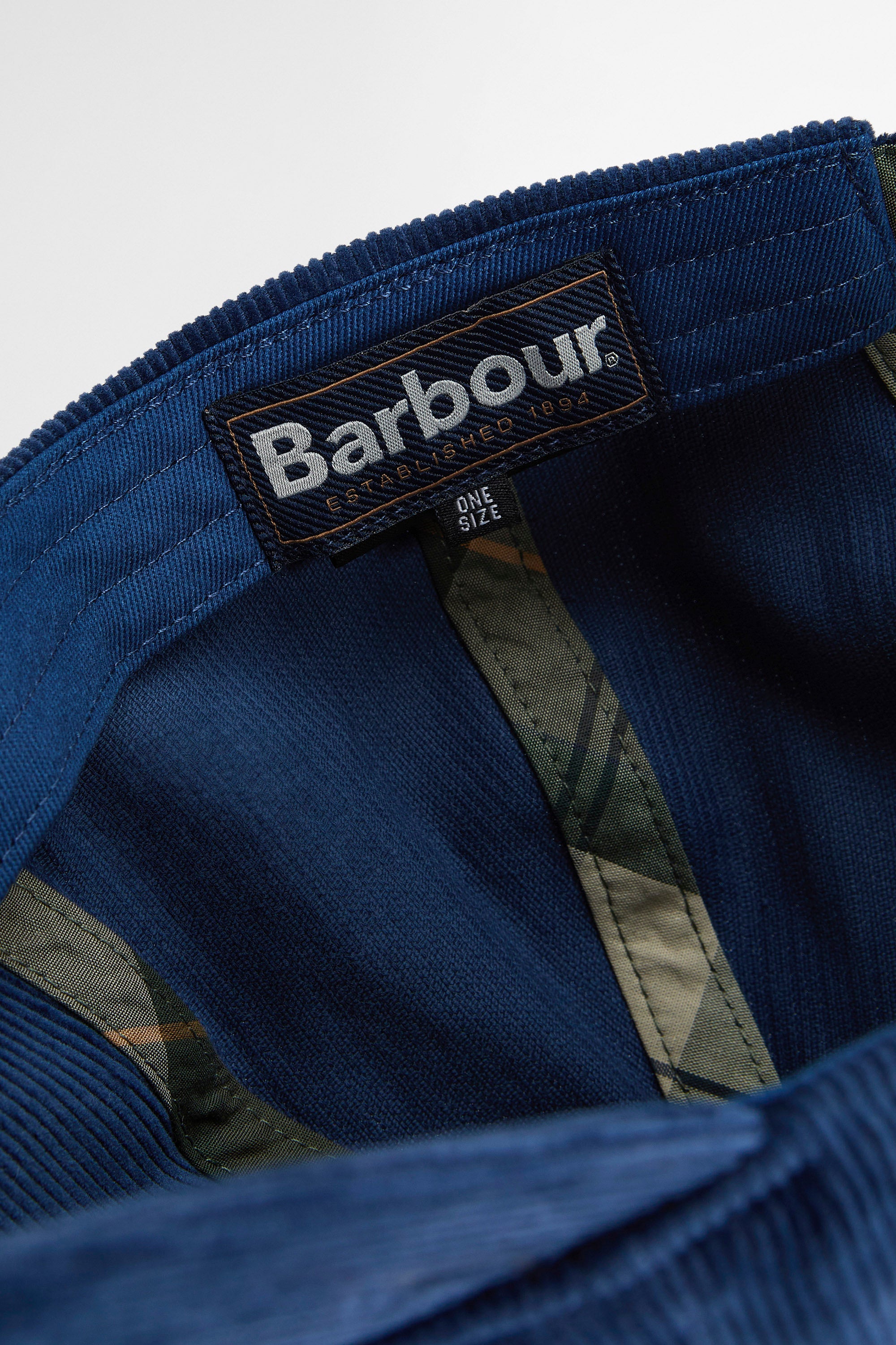 Barbour Bayfield Cord Cap - Blue MHA0932_BL11_OS
