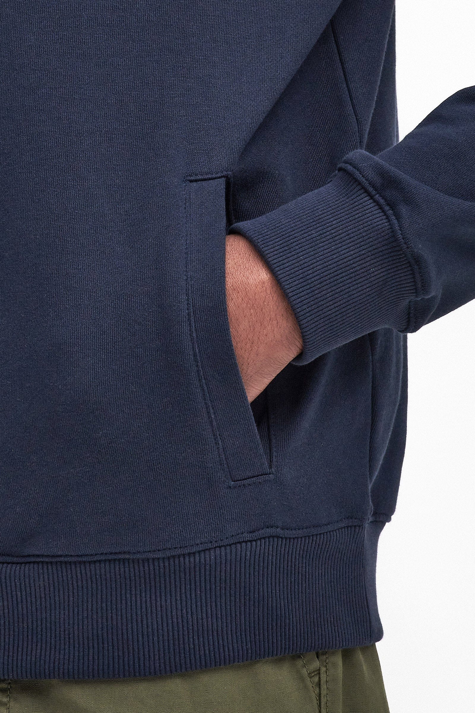 Barbour Beckhill Half Zip Sweatshirt - Navy