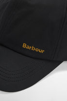 Barbour Belsay Wax Cap - Black/Cardinal LHA0477_BK11_OS