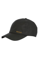Barbour Belsay Wax Cap - Black/Cardinal LHA0477_BK11_OS