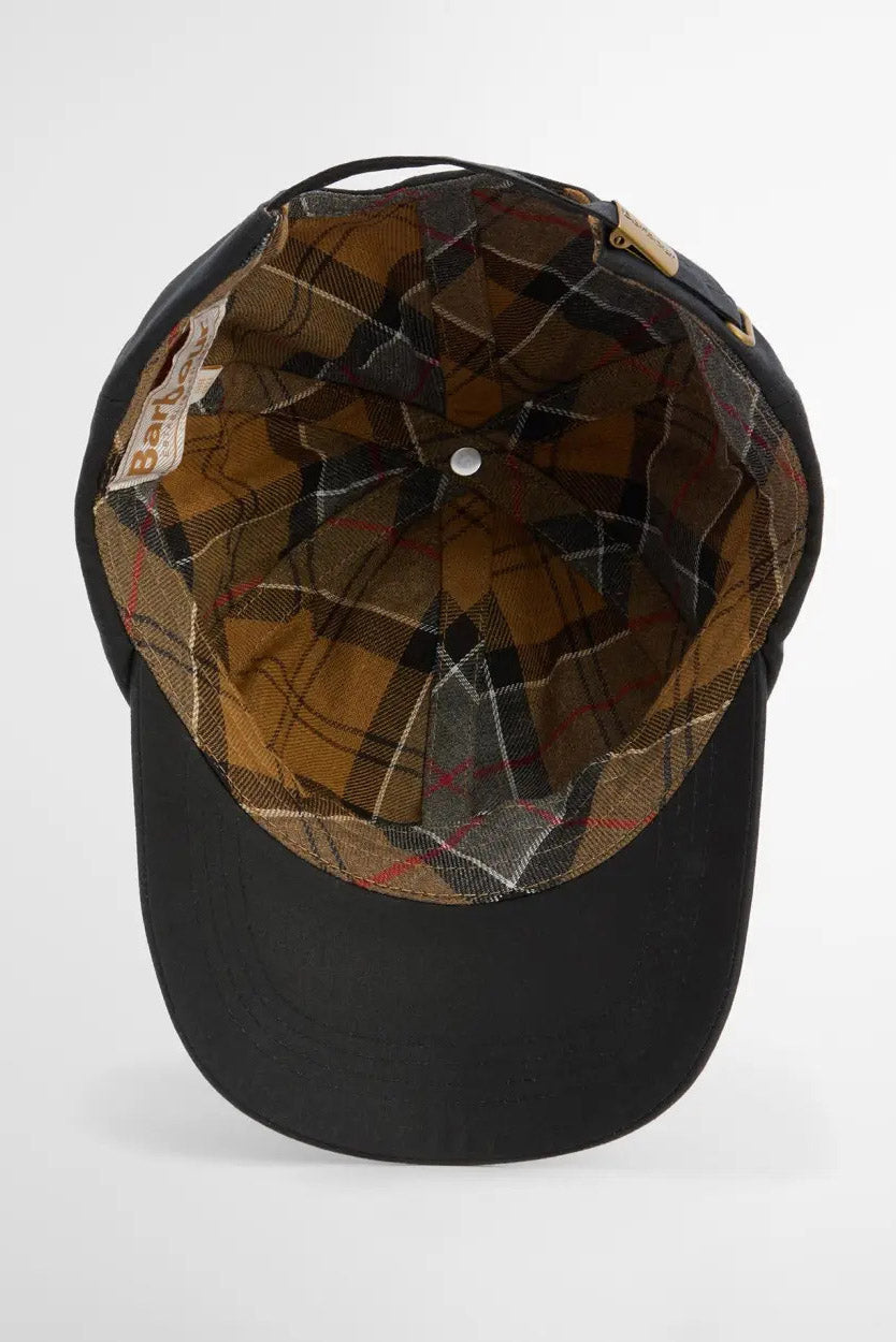 Barbour Belsay Wax Sports Cap - Navy LHA0477_NY75_OS