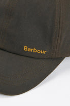 Barbour Belsay Wax Sports Cap - Olive LHA0477_OL75_OS