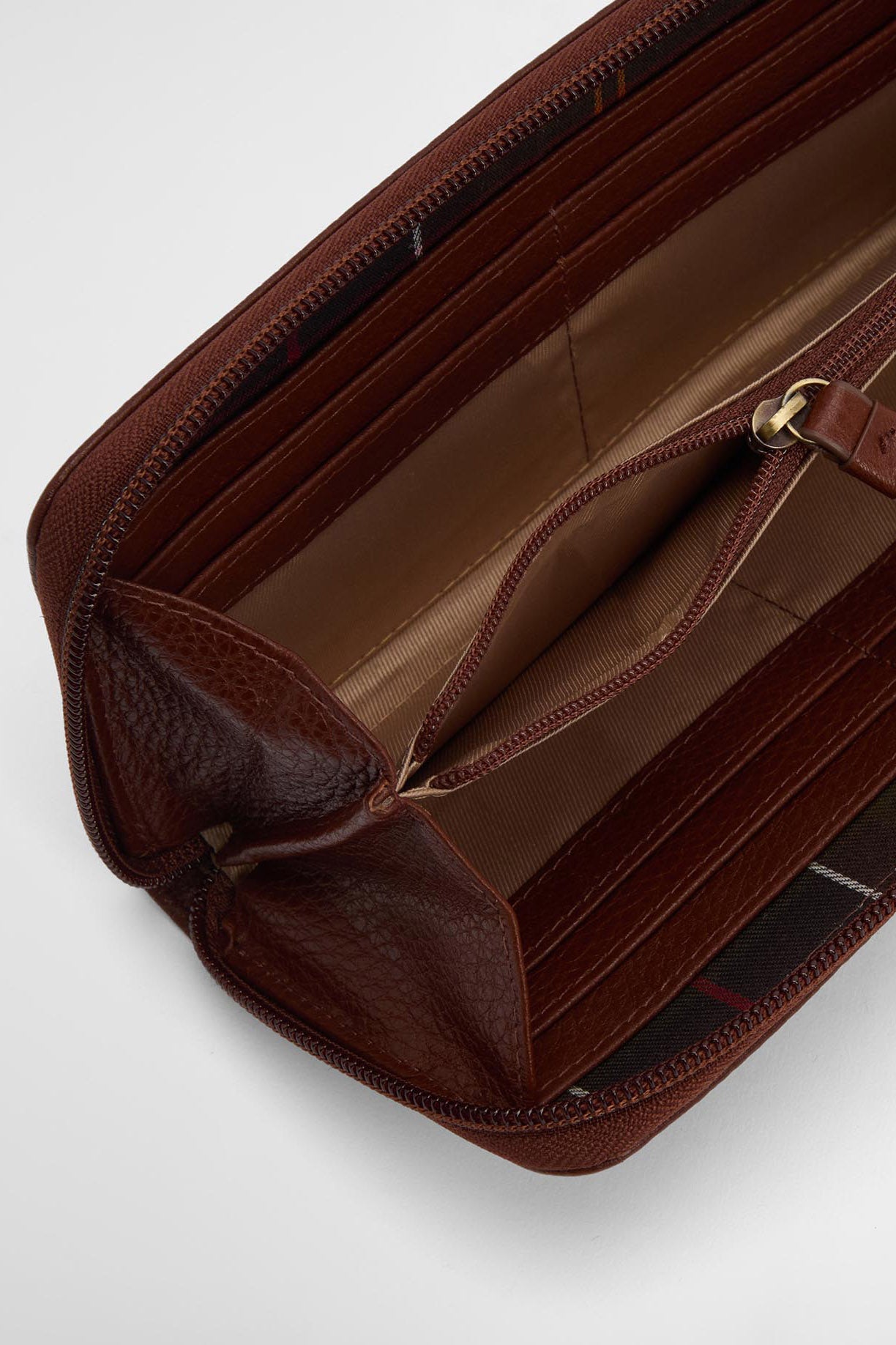 Barbour Birch Leather Purse - Brown LLG0038_BR11_OS