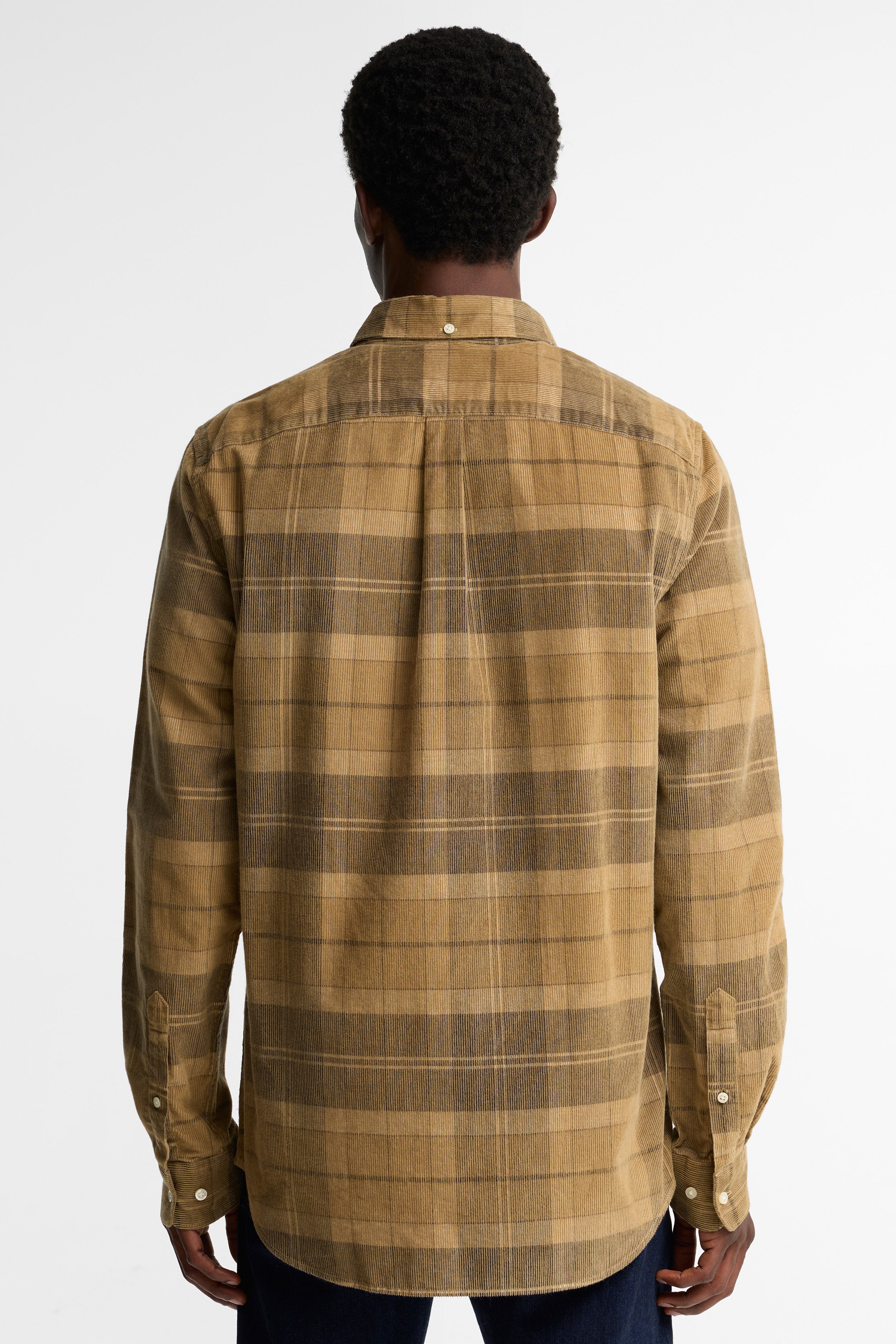 Barbour Blair Tailored Tartan Cord Shirt - Birchwood Dress