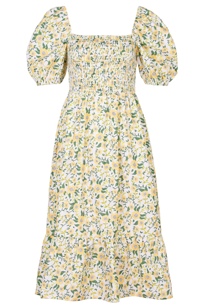Barbour Bloomfield Dress - Multi Sunflower