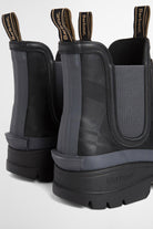 Barbour Breacon Ankle Wellington Boot - Black/Dark Grey