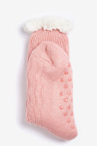 Barbour Cabin Knit Lounge Socks - Dusty Pink LAC0297_PI51_OS