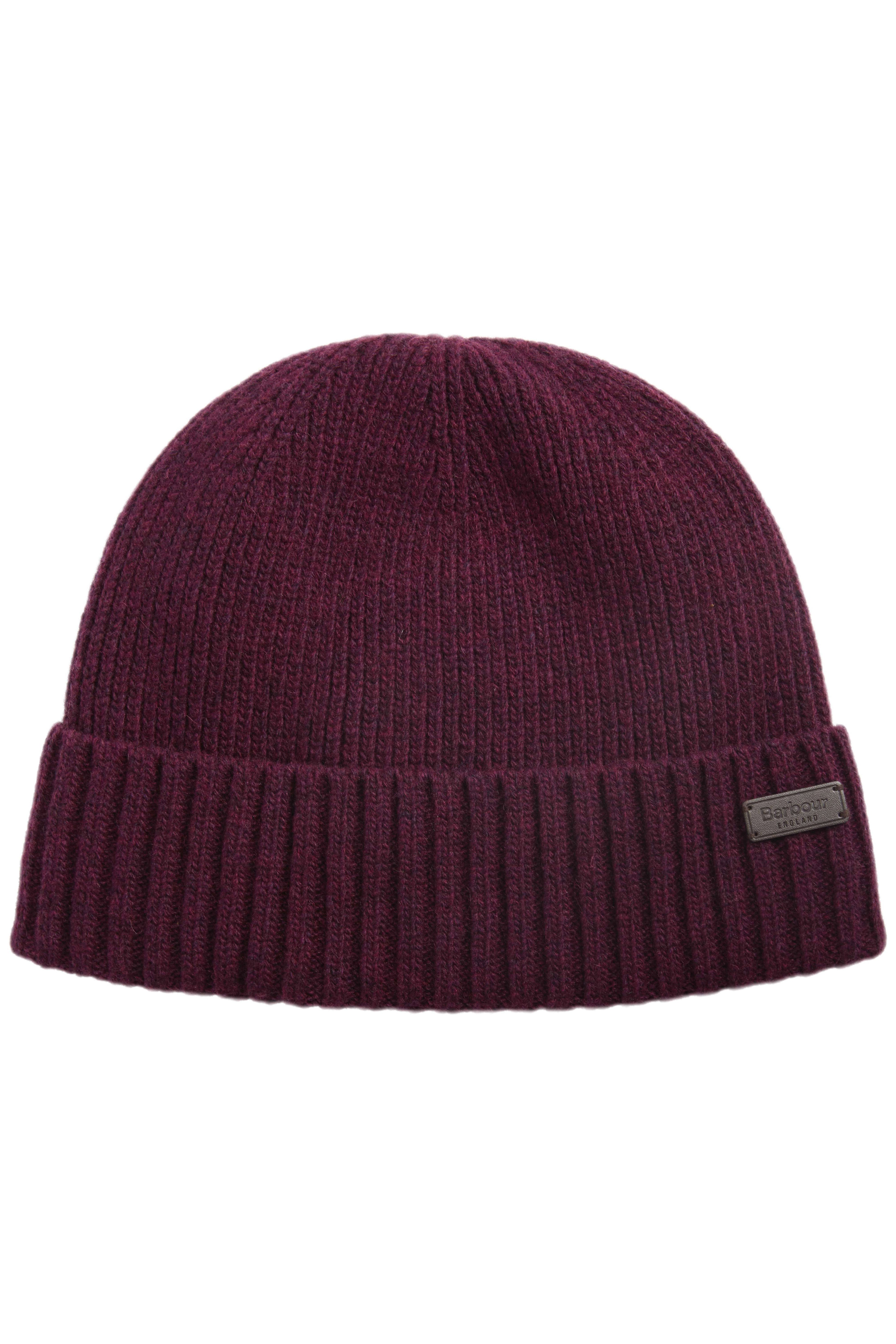 Barbour Carlton Beanie - Bordeaux MHA0449_RE91_OS