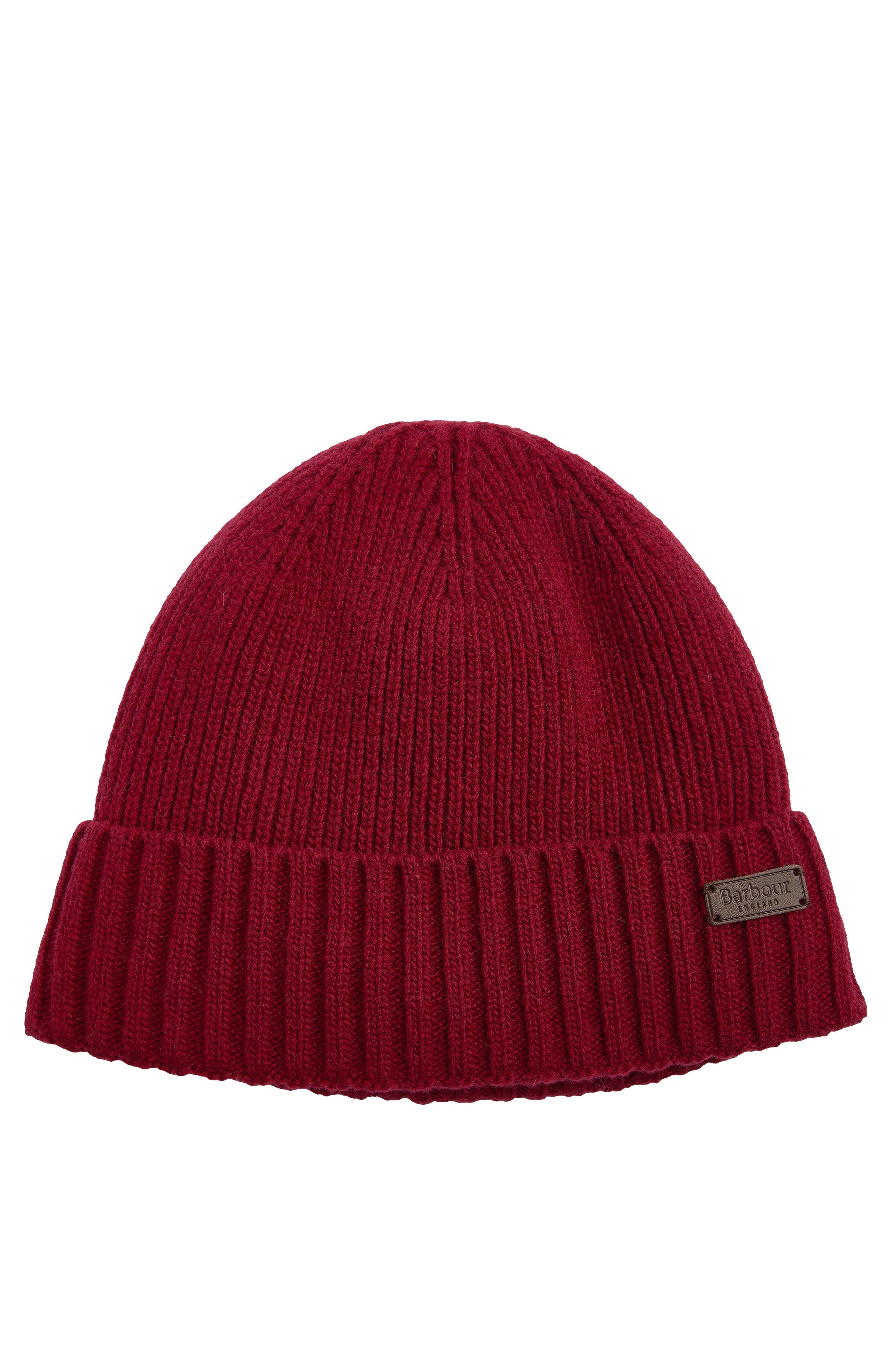Barbour Carlton Beanie - Cranberry MHA0449_RE75_OS