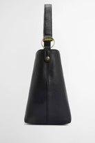 Barbour Cedar Leather Bucket Bag - Black LBA0488_BK11_OS