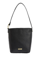 Barbour Cedar Leather Bucket Bag - Black LBA0488_BK11_OS