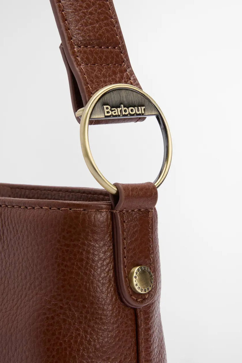 Barbour Cedar Leather Bucket Bag - Brown LBA0488_BR11_OS