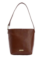 Barbour Cedar Leather Bucket Bag - Brown LBA0488_BR11_OS
