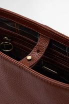 Barbour Cedar Leather Bucket Bag - Brown LBA0488_BR11_OS