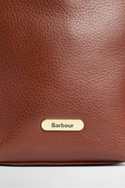 Barbour Cedar Leather Mini Bucket Bag - Brown LBA0549_BR11_OS