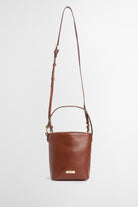 Barbour Cedar Leather Mini Bucket Bag - Brown LBA0549_BR11_OS