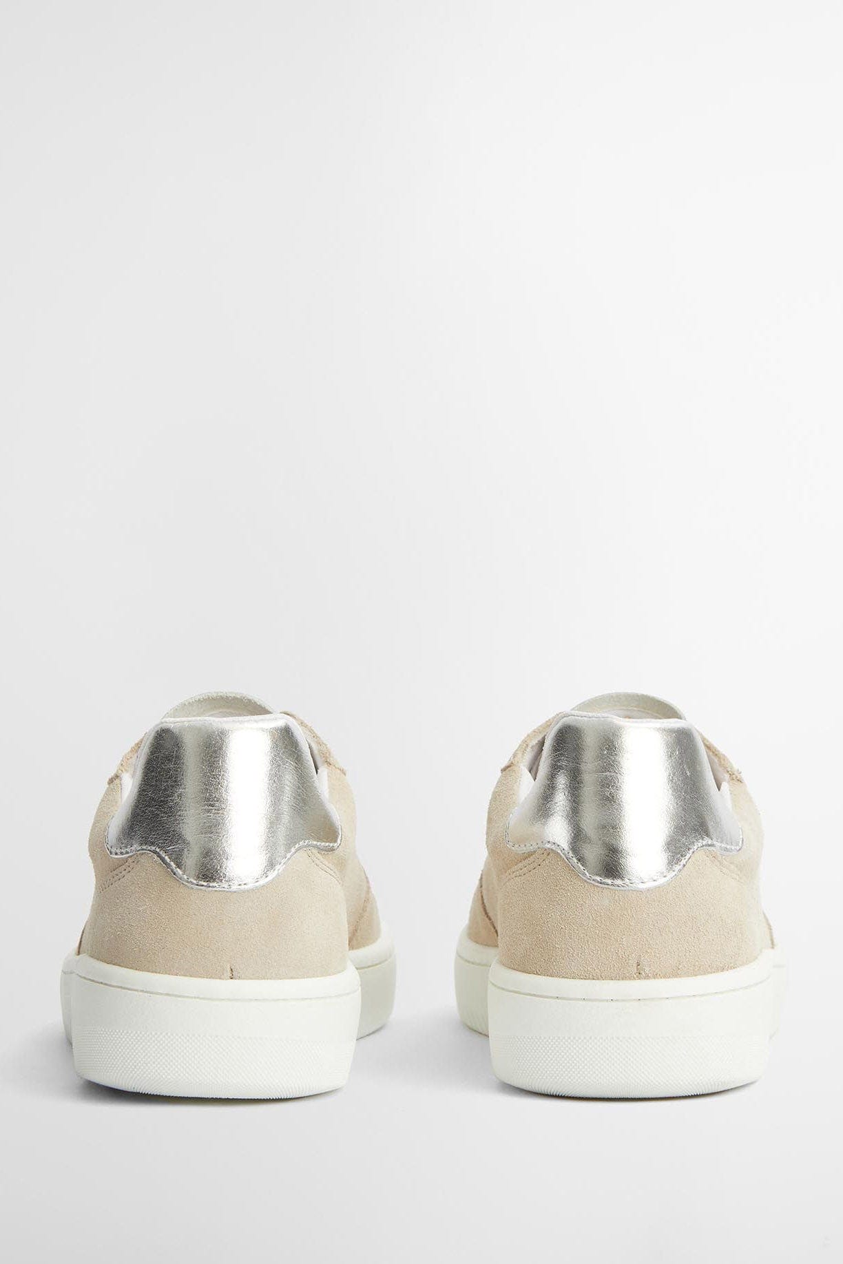 Barbour Celeste Trainers - Beige/Silver