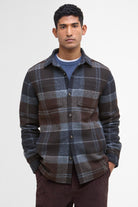 Barbour Chapter Check Overshirt - Midnight Oak Tartan