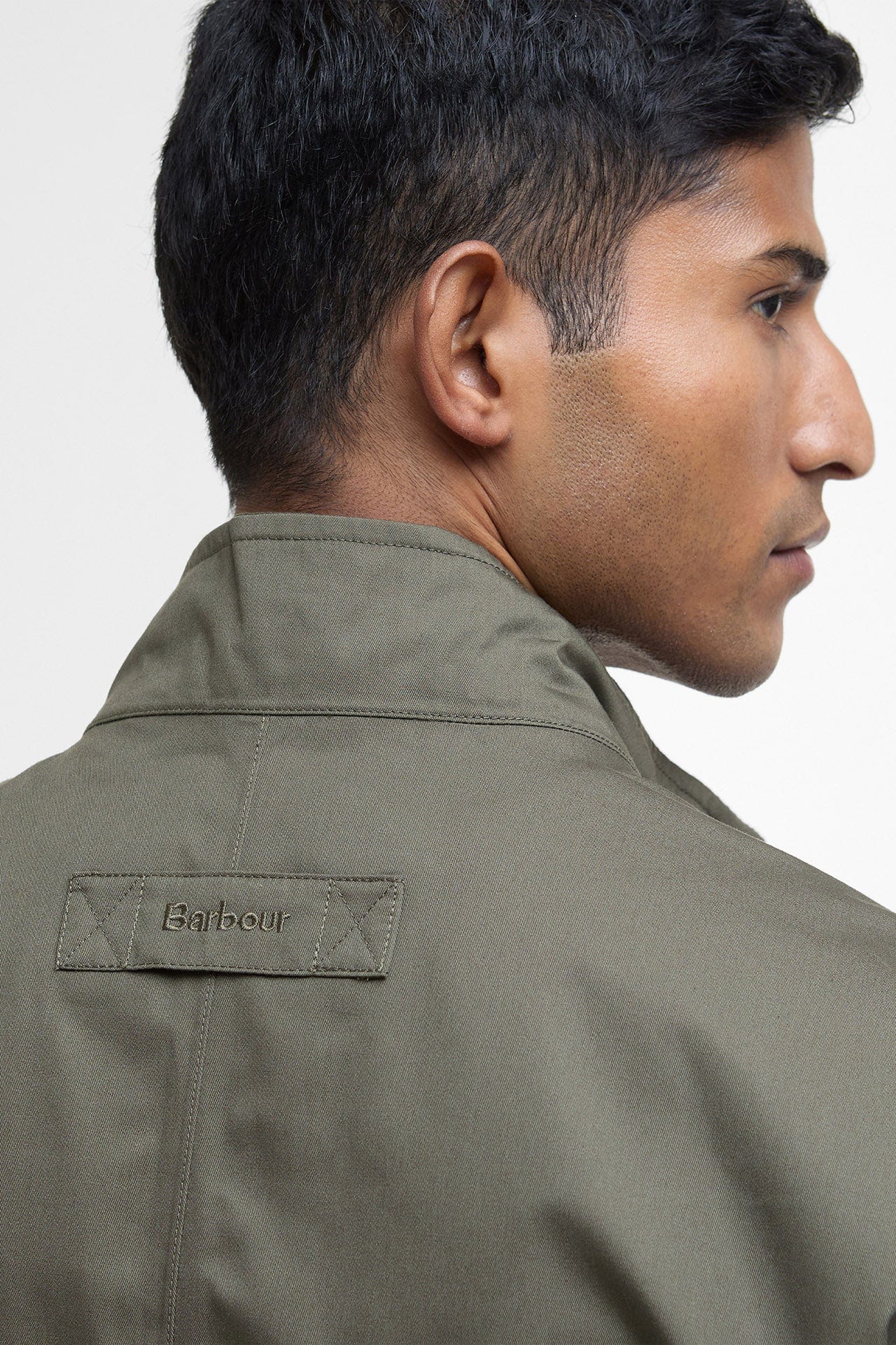 Barbour City Chelsea Waterproof Jacket - Uniform Green/Bleached Pine