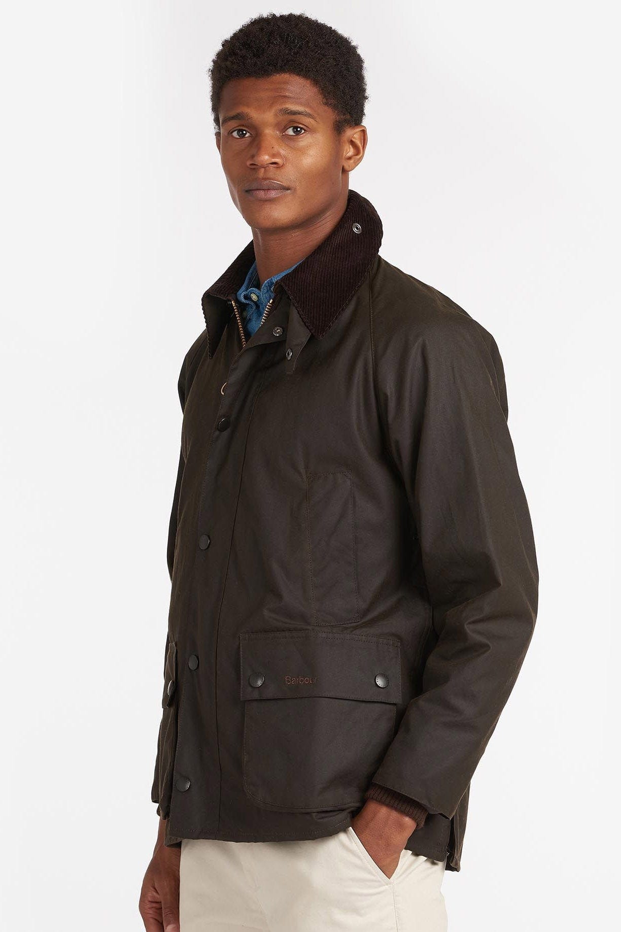 Barbour Classic Bedale Wax Jacket - Olive – Potters of Buxton