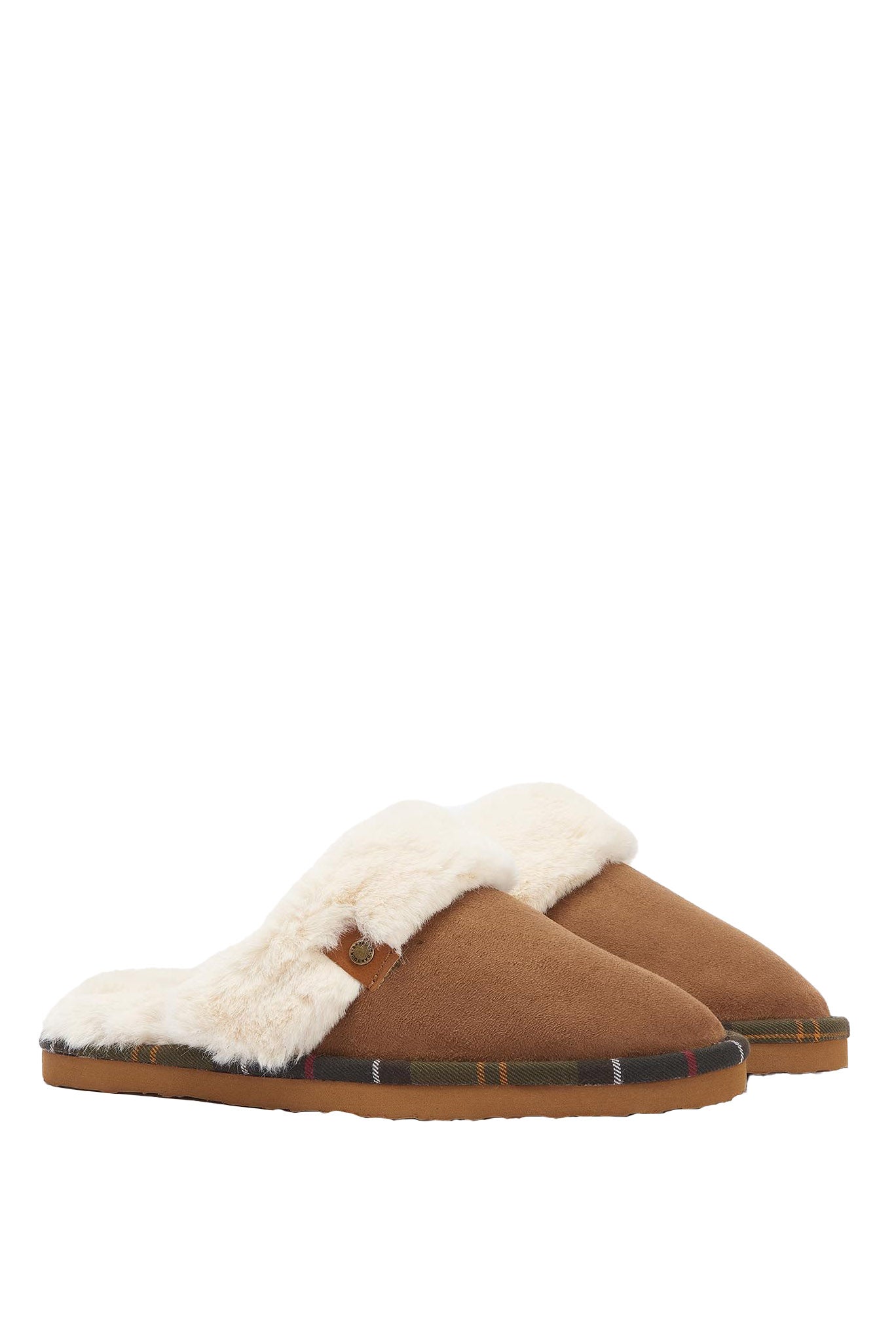 Barbour Claudia Mule Slipper - Camel