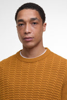 Barbour Cleveland Crew Neck Jumper - Copper