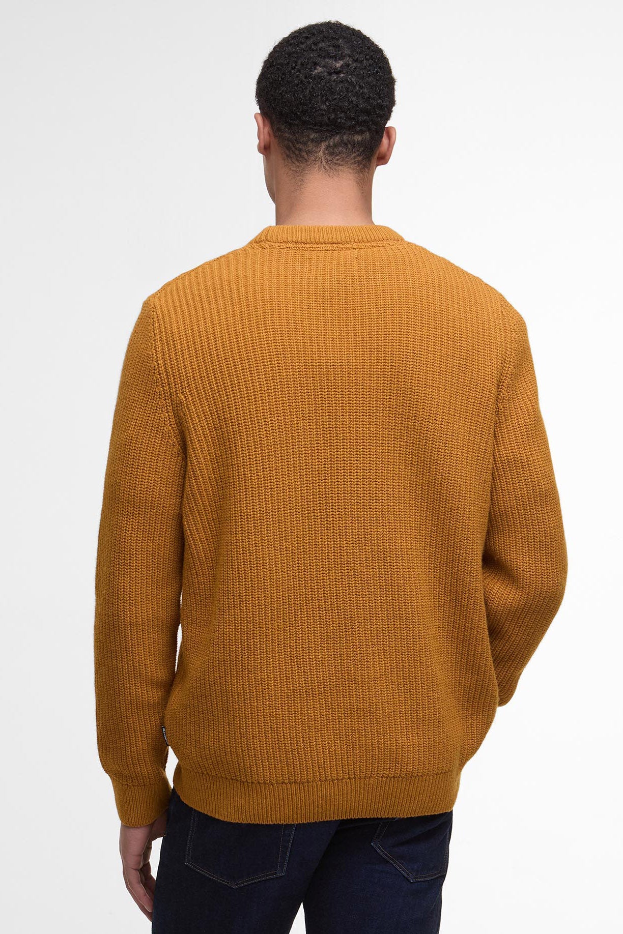 Barbour Cleveland Crew Neck Jumper - Copper